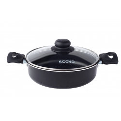 Жаровня глубокая  Д-260 стекл. кр. RC-041